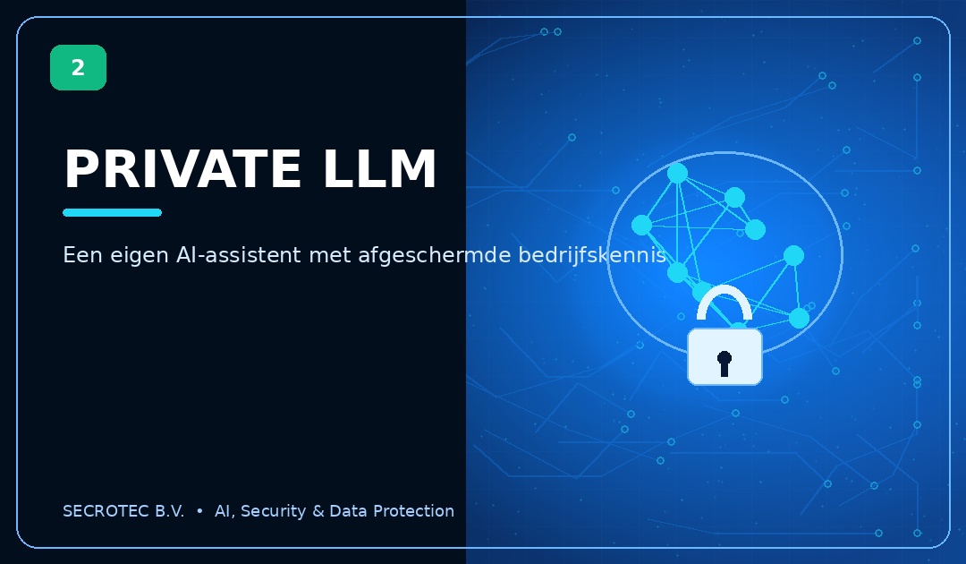 Private LLM — afgeschermd AI-model binnen de eigen omgeving