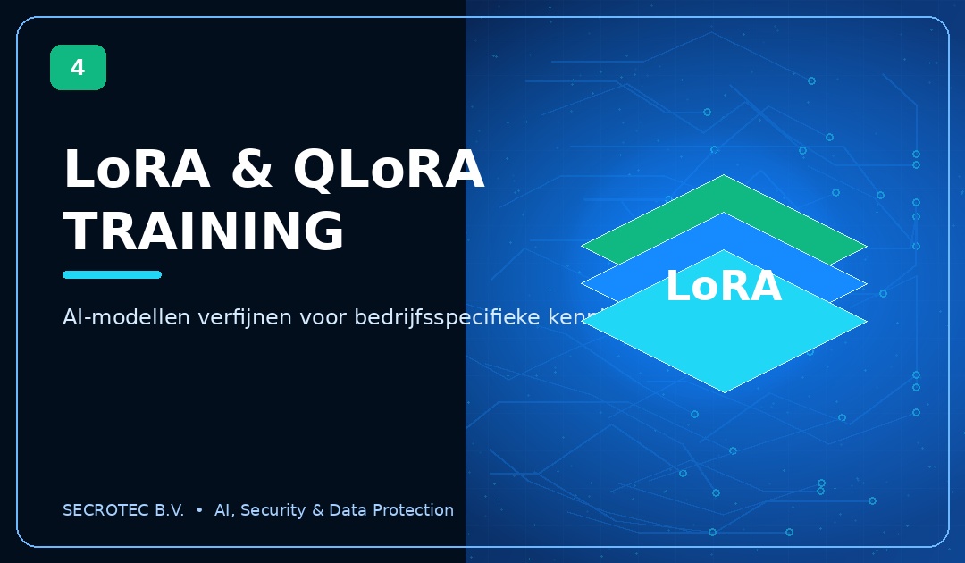 LoRA en QLoRA fine-tuning — AI aanpassen aan bedrijfskennis