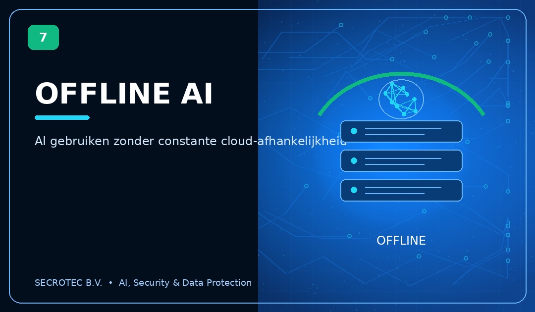 Offline AI — AI zonder afhankelijkheid van de cloud