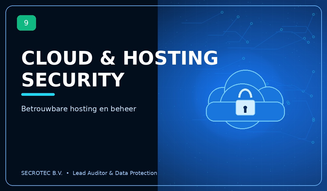 Cloud- und Hosting-Security — sichere, verwaltete Infrastruktur
