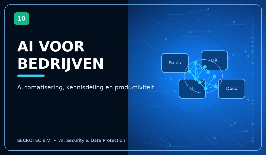 AI voor bedrijven — veilig en privé AI inzetten